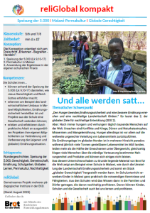 Titelseite Material "Und alle werden satt“.