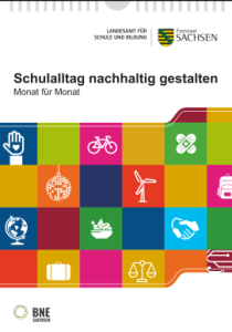 Titelblatt des Kalenders " Schulalltag nachhaltig gestalten"