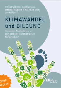 Titelseite "Klimawandel und Bildung. Konzepte, Methoden und Perspektiven transformativer Klimabildung"
