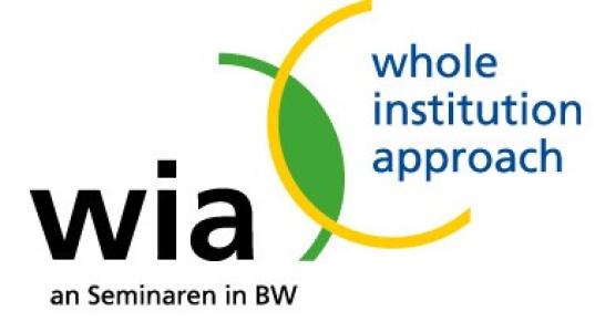 Logo Whole Institution Approach (WIA) an Seminaren in Baden-Württemberg