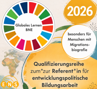 Werbeplakat der Qualifizierungsreihe