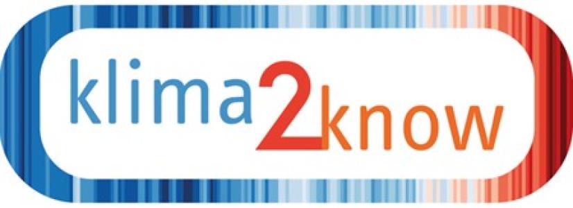 Logo Online-Angebot klima2know. Quelle: bildungsserver.de