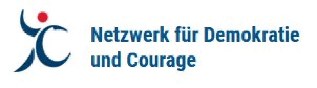 Logo Netzwerk für Demokratie und Courage (NDC),
