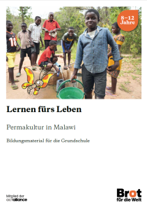 bitte dasselbe09:30Claude hat geantwortet: Bildungsmaterial „Lernen fürs Leben – Permakultur in Malawi" (Brot für die Welt, 8–12 Jahre): Foto von Kindern in Malawi an einem Wasserloch, mit Cartoon-Schme…Bildungsmaterial „Lernen fürs Leben – Permakultur in Malawi" (Brot für die Welt, 8–12 Jahre): Foto von Kindern in Malawi an einem Wasserloch, mit Cartoon-Schmetterling-Figur überlagert. Bildungsmaterial für die Grundschule.