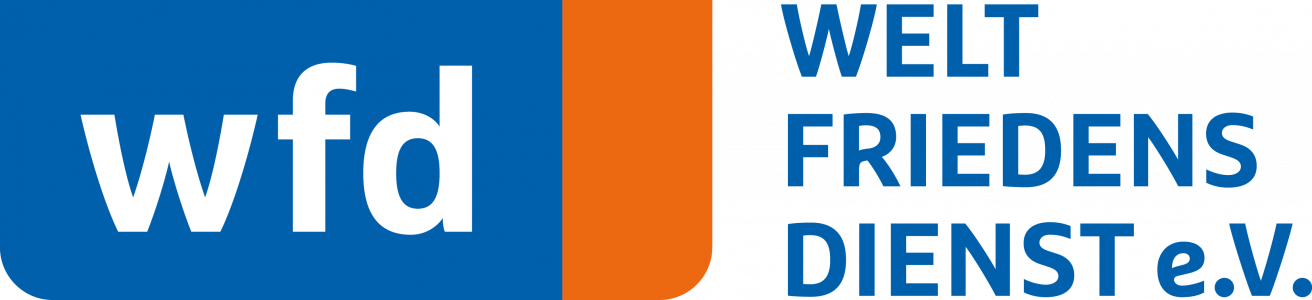 Logo Weltfriedensdienst e.V. Logo. 