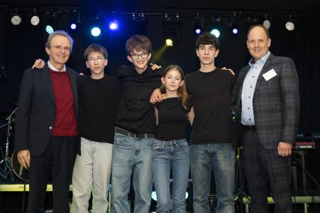 Gewinnerband ROCKYTRIO des Eine Welt Song 2025