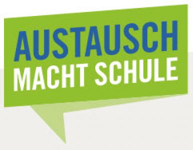 Logo der Plattform "Austausch macht Schule". Quelle: austausch-macht-schule.org