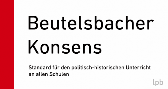 Schriftzug Beutelsbacher Konsens