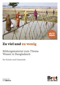 Titelseite „Zu viel und zu wenig: Wasser in Bangladesch“