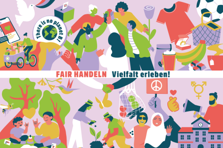 Grafik zur Fairen Woche 2026. Quelle: faire-woche.de