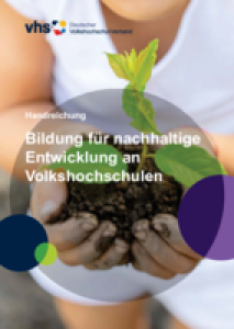 Cover Handreichung zur Bildung für nachhaltige Entwicklung an Volkshochschulen. Quelle: dvv-international.de