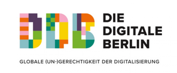 Logo Die Digitale Berlin, Eine Welt Stadt Berlin. Quelle: https://eineweltstadt.berlin/die-digitale-berlin/