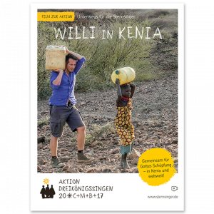DVD: "Unterwegs für die Sternsinger – Willi in Kenia". Bildquelle: sternsinger.de