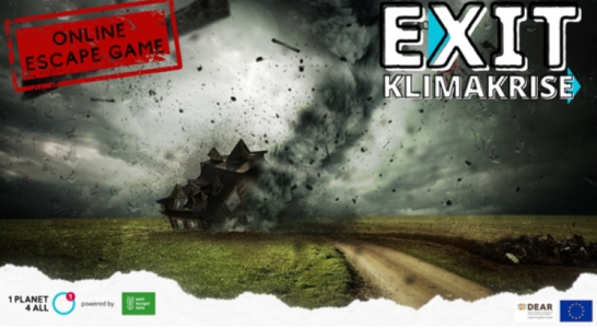 Screenshot Escape Game „Exit Klimakrise“. Quelle: www.welthungerhilfe.de