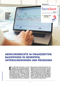 Bild eines Laptops, Arm und Hand. Untere Hälft Text.