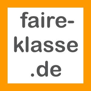 Logo Faire Klasse. Quelle: faire-klasse.de