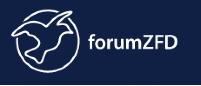 Logo forumZFD. Quelle: www.forumzfd.de