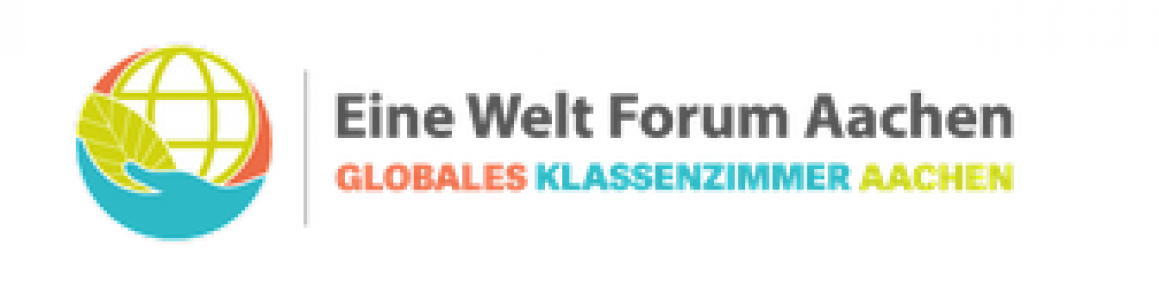 Logo Eine Welt Forum Aachen. Quelle:www.1wf.de