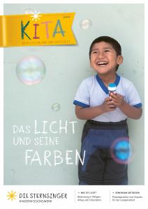 Titelseite „KITA - in Deutschland und weltweit: Das Licht und seine Farben“