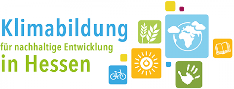 Logo Klimabildung für nachhaltige Entwicklung in Hessen