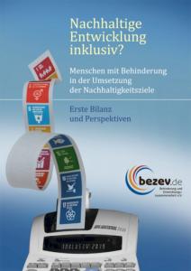 Cover Nachhaltige Entwicklung inklusiv. Quelle: bezev.de