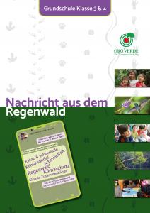 Titelseite des Materials Nachricht aus dem Regenwald.