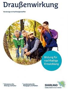 Titelseite Broschüre Draußenwirkung. Quelle: lpm.uni-sb.de