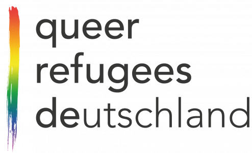Logo Queer Refugees Deutschland. Quelle: queer-refugees.de