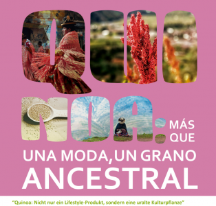 Titelseite QUINOA – MÁS QUE UNA MODA, UN GRANO ANCESTRAL. 