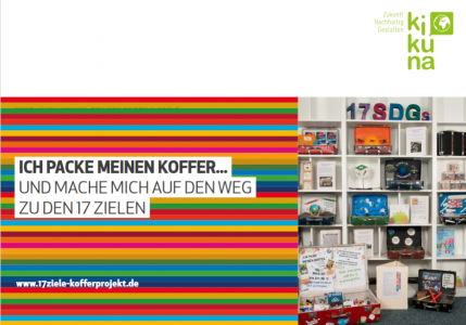 Broschüre „Ich packe meinen Koffer... und mache mich auf zu den 17 Zielen“. Quelle: kikuna