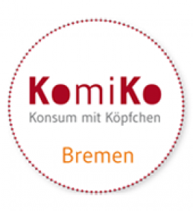 Logo KomiKo - Konsum mit Köpfchen. Quelle: bizme.de