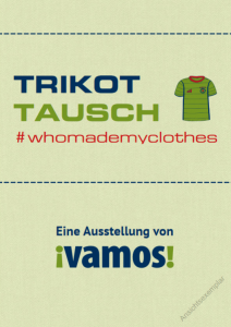 Logo TrikotTausch Plakatausstellung. Quelle: Vamos e.V. 