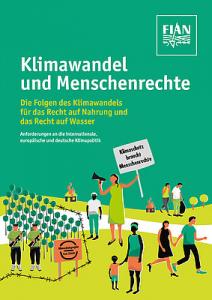 Titelseite Klimawandel und Menschenrechte, Quelle: www.fian.de