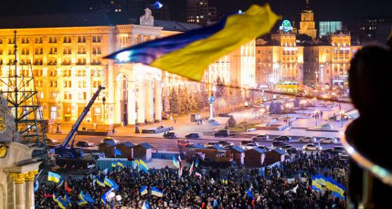 Euromaidain in Kiew. 