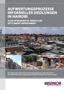 Titelseite „Aufwertungsprozesse informeller Siedlungen in Nairobi“. 