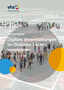 Titelseite Handreichung "Digitale Veranstaltungen im Globalen Lernen konzipieren". Quelle: DVV International