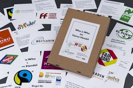 Viele Flyer zum Fairen Handel