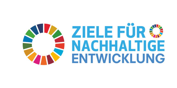 Logo Ziele für nachhaltige Entwicklung.  